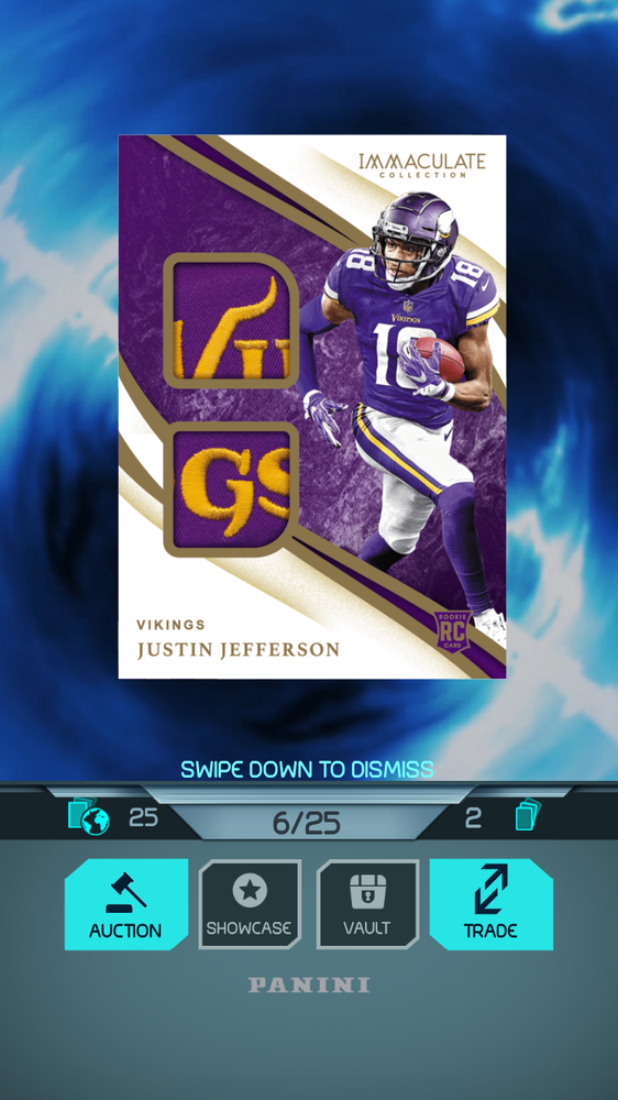 Rare Digital Immac J Jefferson RC 6/25 + 10/10 NT Ayuk Rc $$$ going up! Buy now-image