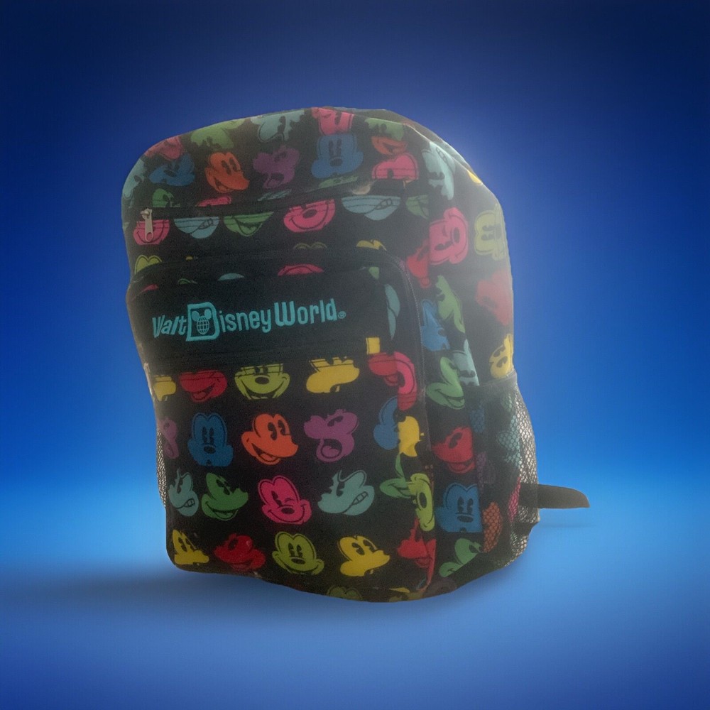 2016 Walt Disney World Exclusive Colorful Backpack NWOT