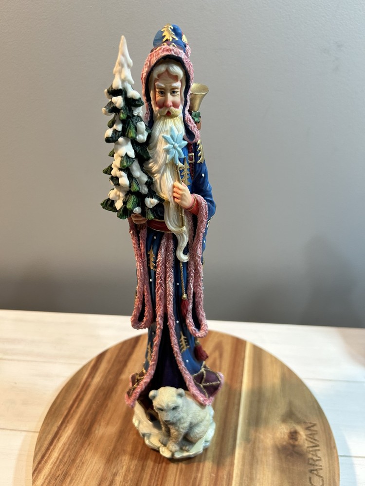 2000 Lenox The Snow King Santa Figurine 13