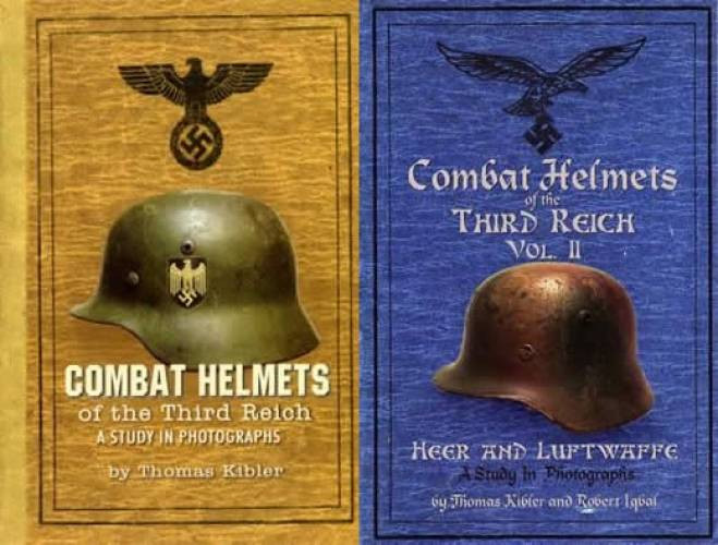 Explore Combat Helmets of the Third Reich Volumes 1 & 2 by Kibler & Iqbal