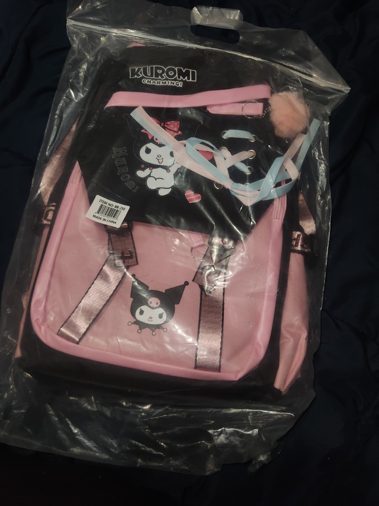 Kuromi Brand New Cute Backpack for Anime Fans