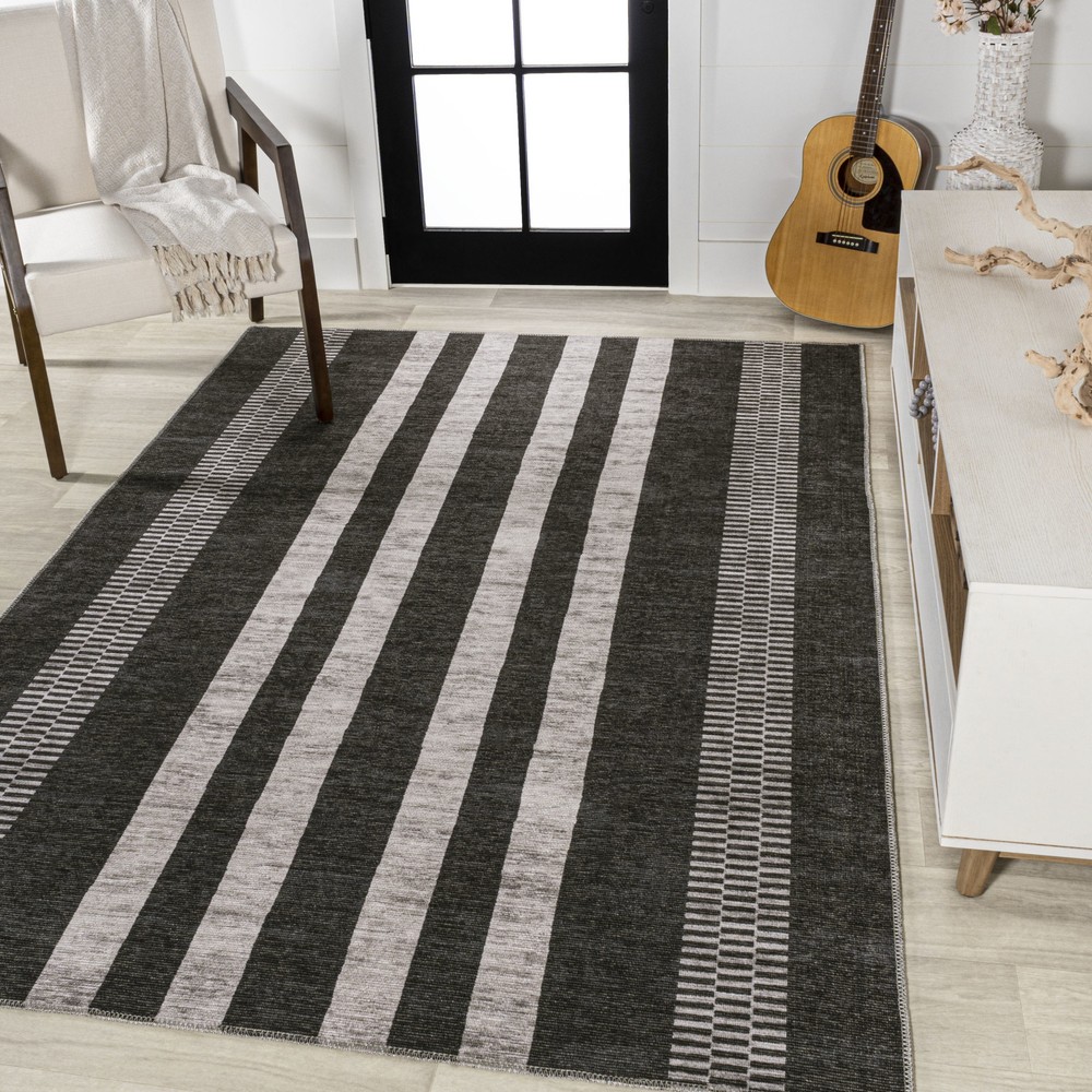 Jonathan Y Washable 4x6 Polypropylene Rug WSH122-4