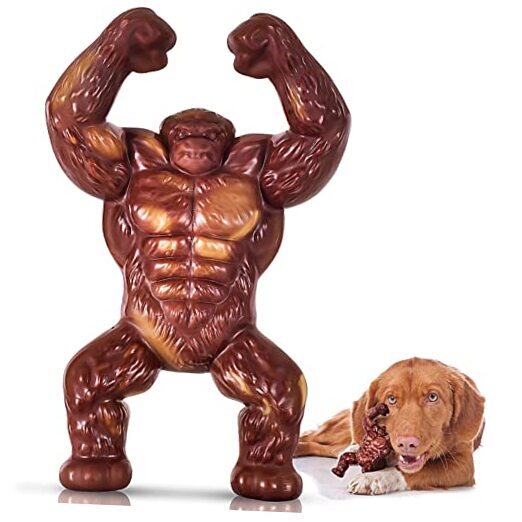 Indestructible Dog Toys for Aggressive Chewers, Extreme Tough Dog KING KONG