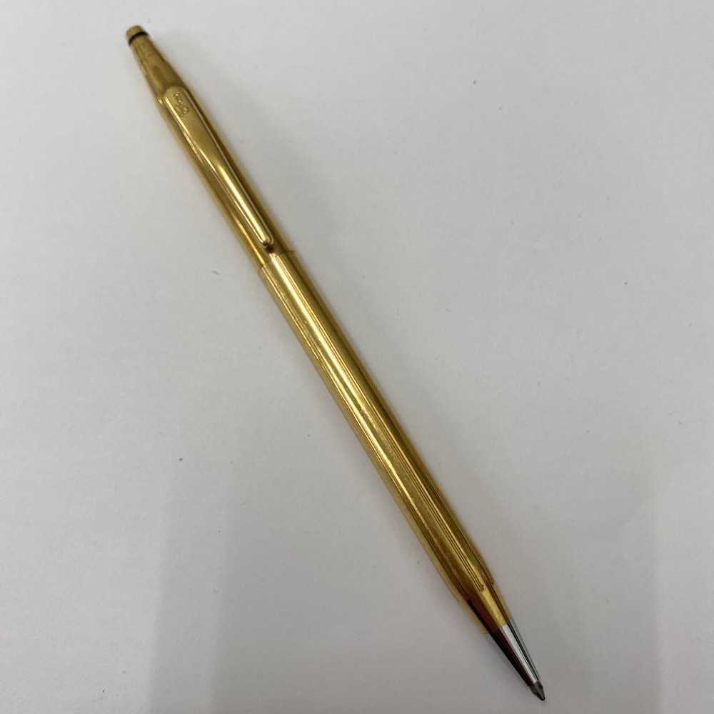 CROSS CROSS CLASSIC CENTURY 18K GOLD PLATED BALL PENS #1b5297