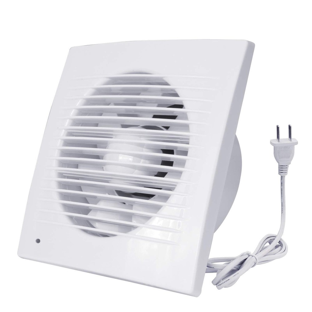 Exhaust Fan, 12W Ventilation Extractor with Anti-backflow Check Valve Ultra T...