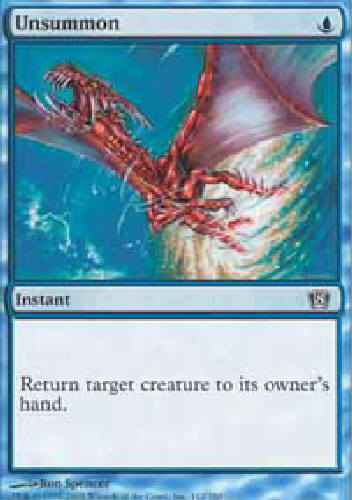 UNSUMMON X4 4 4X 8th Edition MTG Magic the Gathering Cards DJMagic
