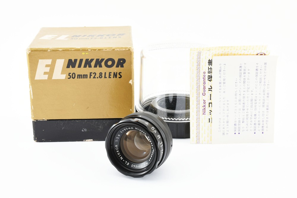 [MINT in Box] Nikon EL Nikkor 50mm f/2.8 Enlarging Lens for M39 Mount From JAPAN