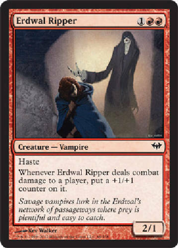 ERDWAL RIPPER X4 Dark Ascension MTG Cards DJMagic Edition