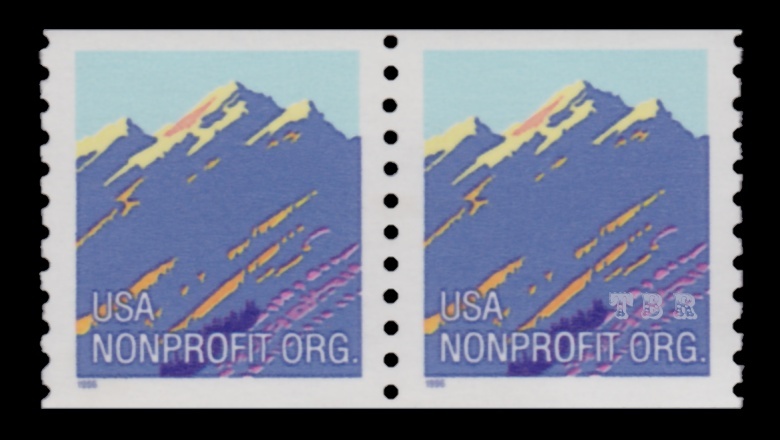 Scott 2903a Mountain (5) Pair Tagged Error American Culture MNH - Buy Now-image