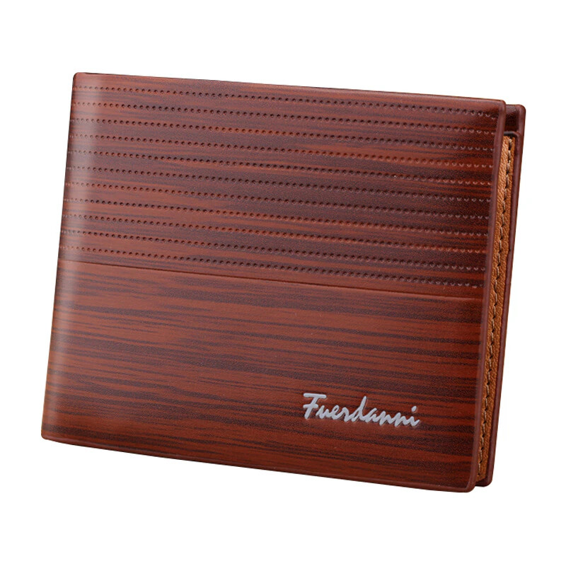 Men Bifold Short Wallet