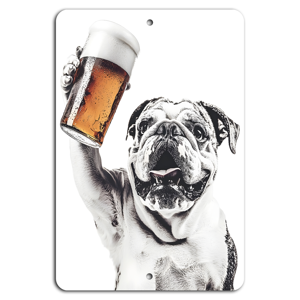 Paws and Pints Enjoy a Drink with Your Bulldog Pal