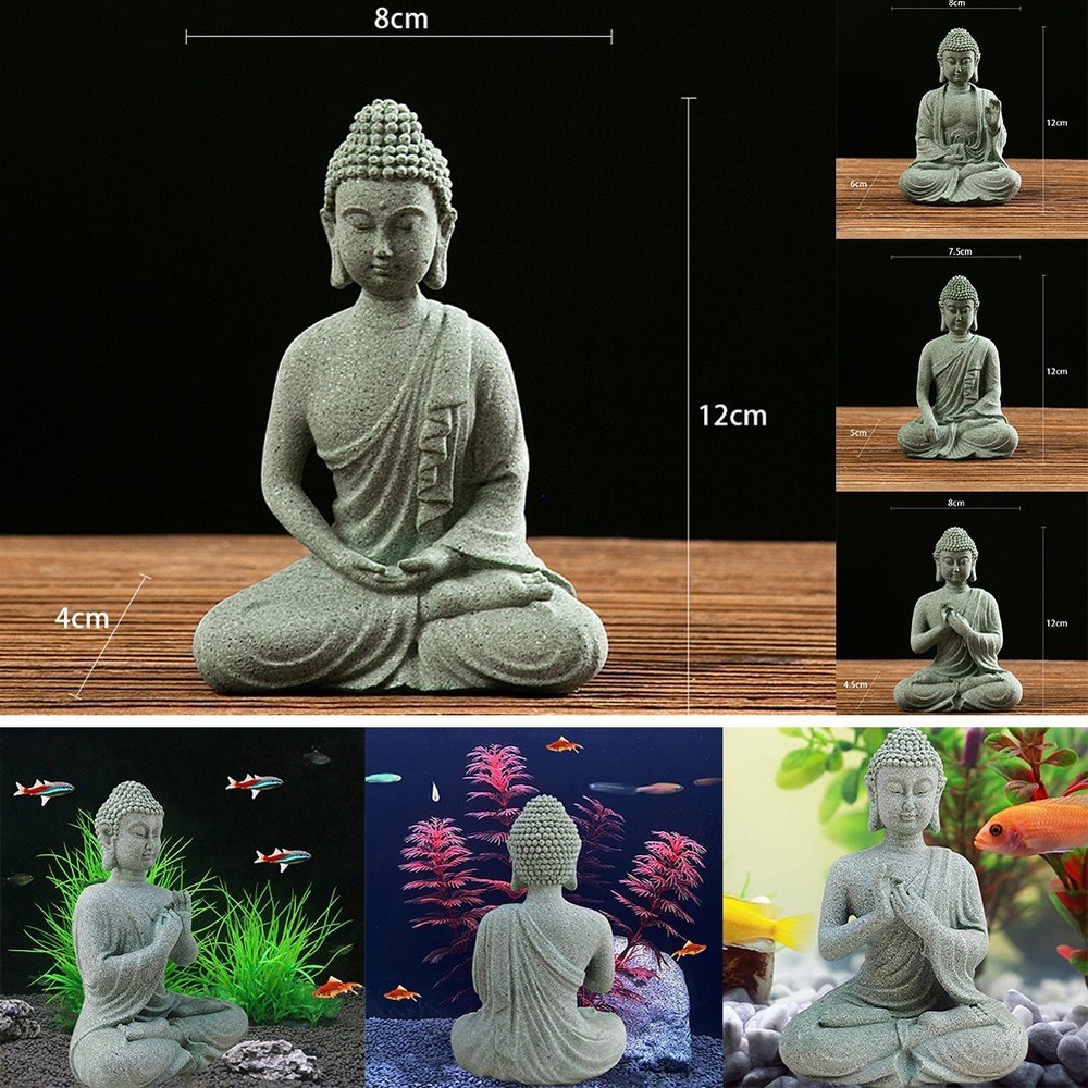 High-Quality Resin Stone Garden Buddha Statue for Indoor Outdoor Decor  