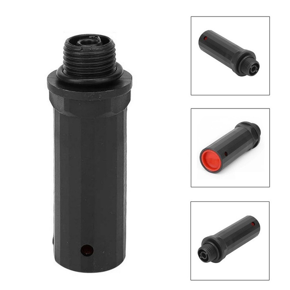 Black 15.5mm Vent Hat Breathing Rod for Air Compressor Pumps
