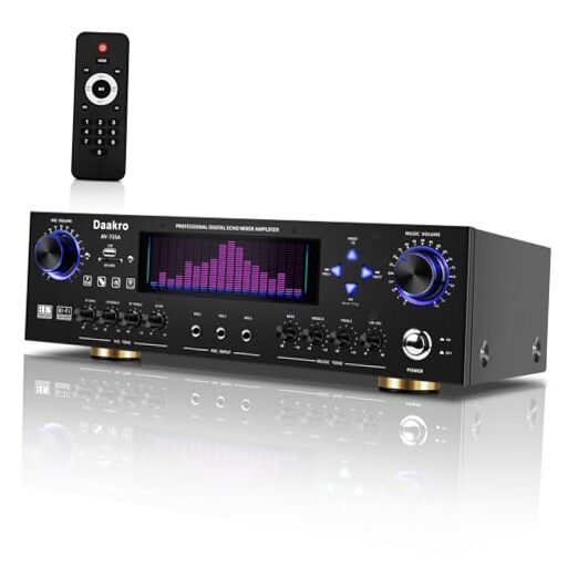 AV-735A Wireless Home Audio Amplifier System,Digital Stereo Receiver