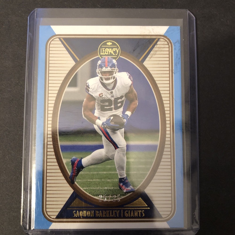 Saquan Barkley Legacy /25 Card 73