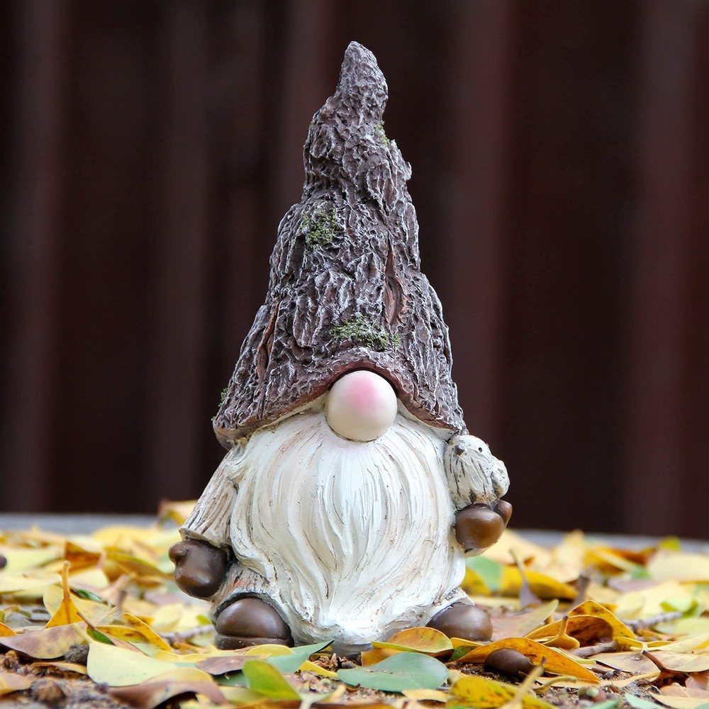 Garden Gnomes Statue Outdoor Decor,Gnomes Garden Decorations,Indoor gnome Fig...