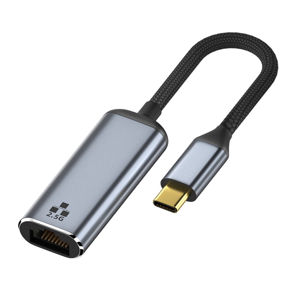 2.5Gbps USB-C to Ethernet Adapter with 2500Mbps Speed