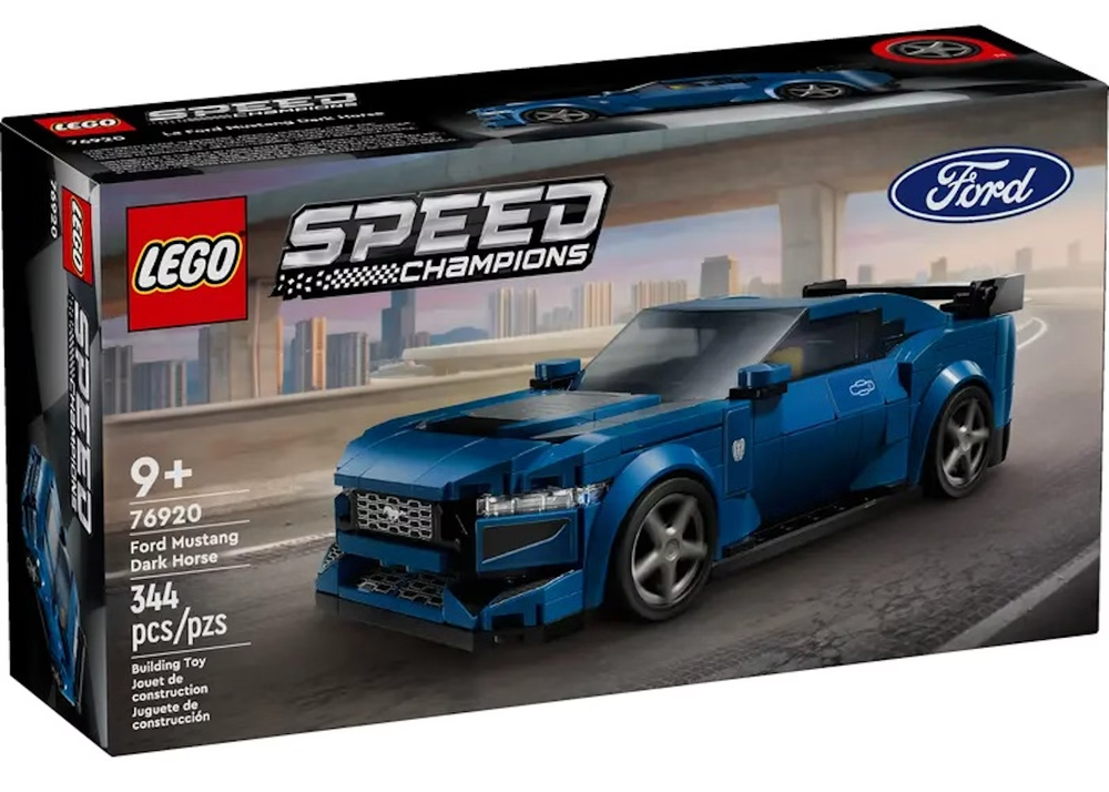 LEGO Speed Champions Ford Mustang Dark Horse Sports Car 76920 New in Sealed Box