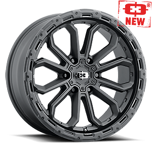 Vision Off-Road 405 Korupt 17X9 5X127 -12mm Satin Black