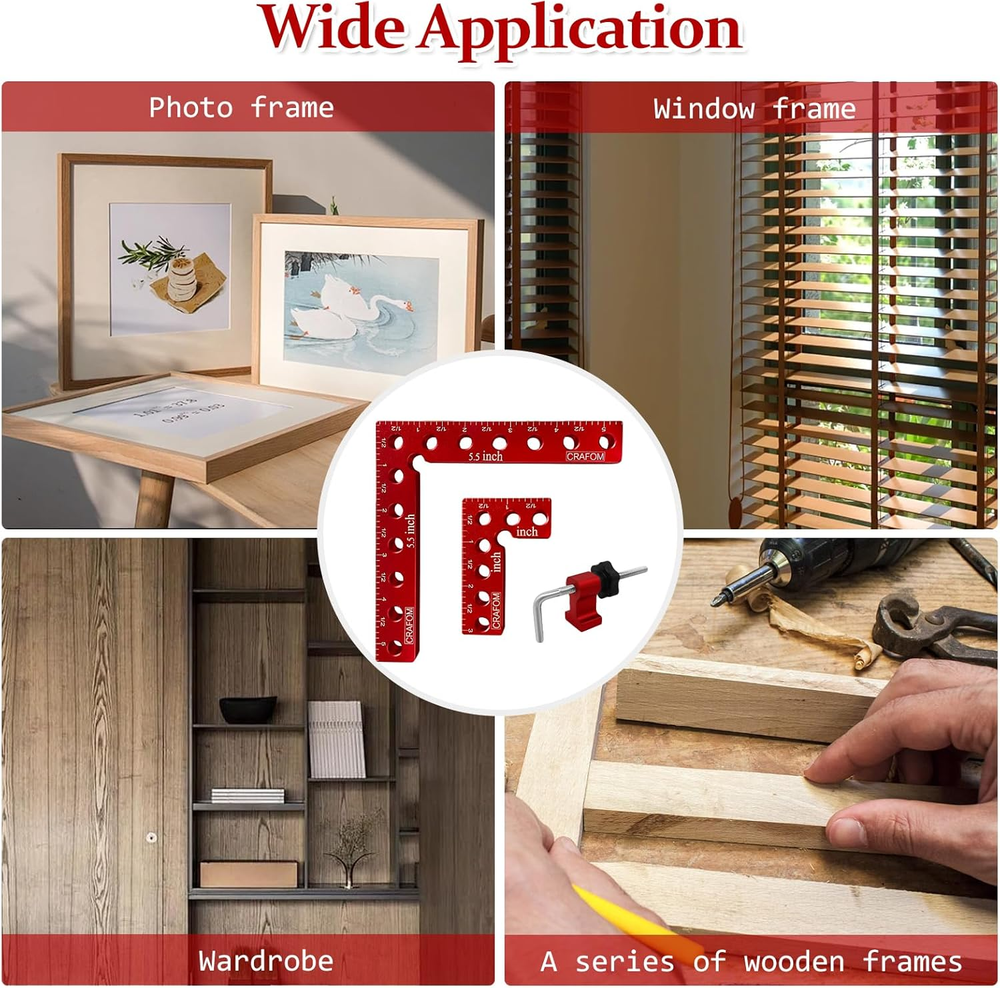 90 Degree Corner Clamping Squares 4-Piece Set 3