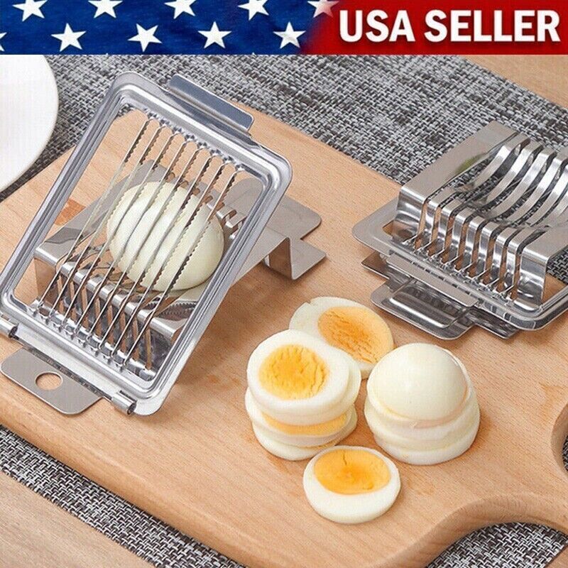 Stainless Steel Egg Tomato Mushroom Slicer Kitchen Chopper Tool