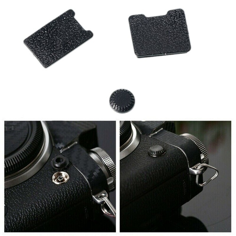 Remote Flash PC Sync Cover with Battery Grip Connector Cap for Fujifilm X-T3 X-T2 XT2