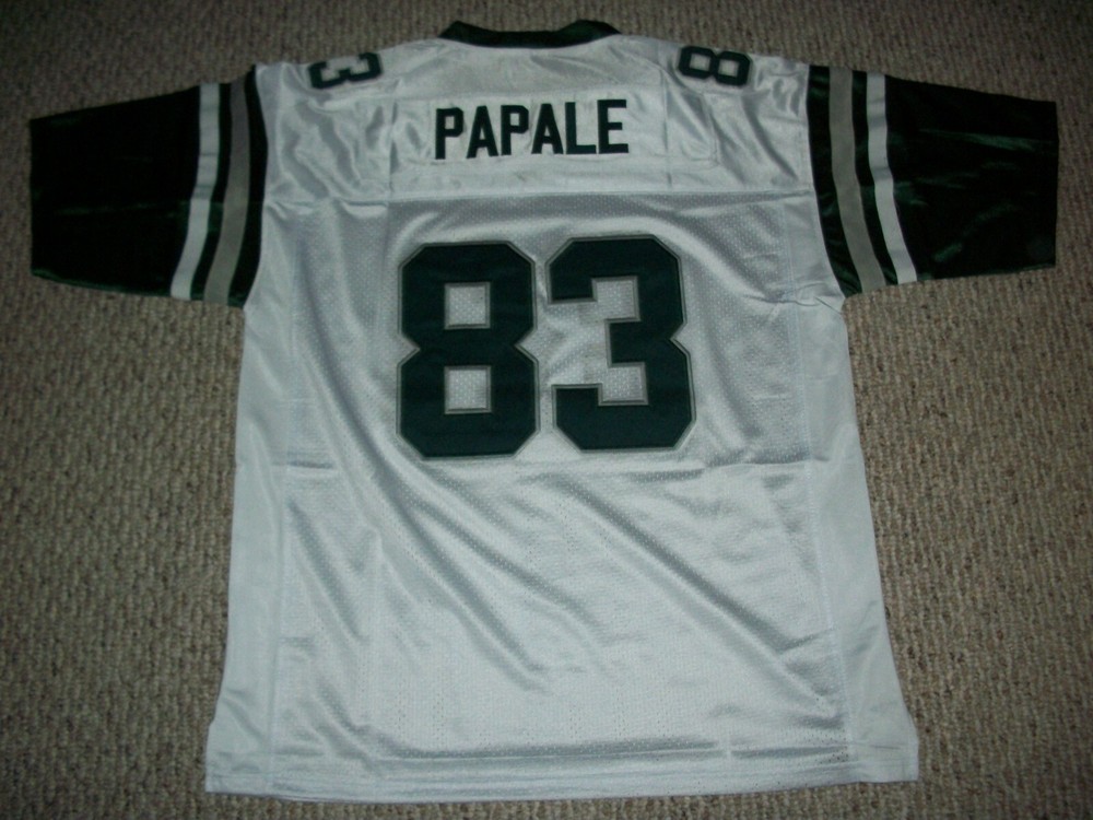 VINCE PAPALE Unsigned Custom Philadelphia White Sewn Football Jersey Size S-3XL-image