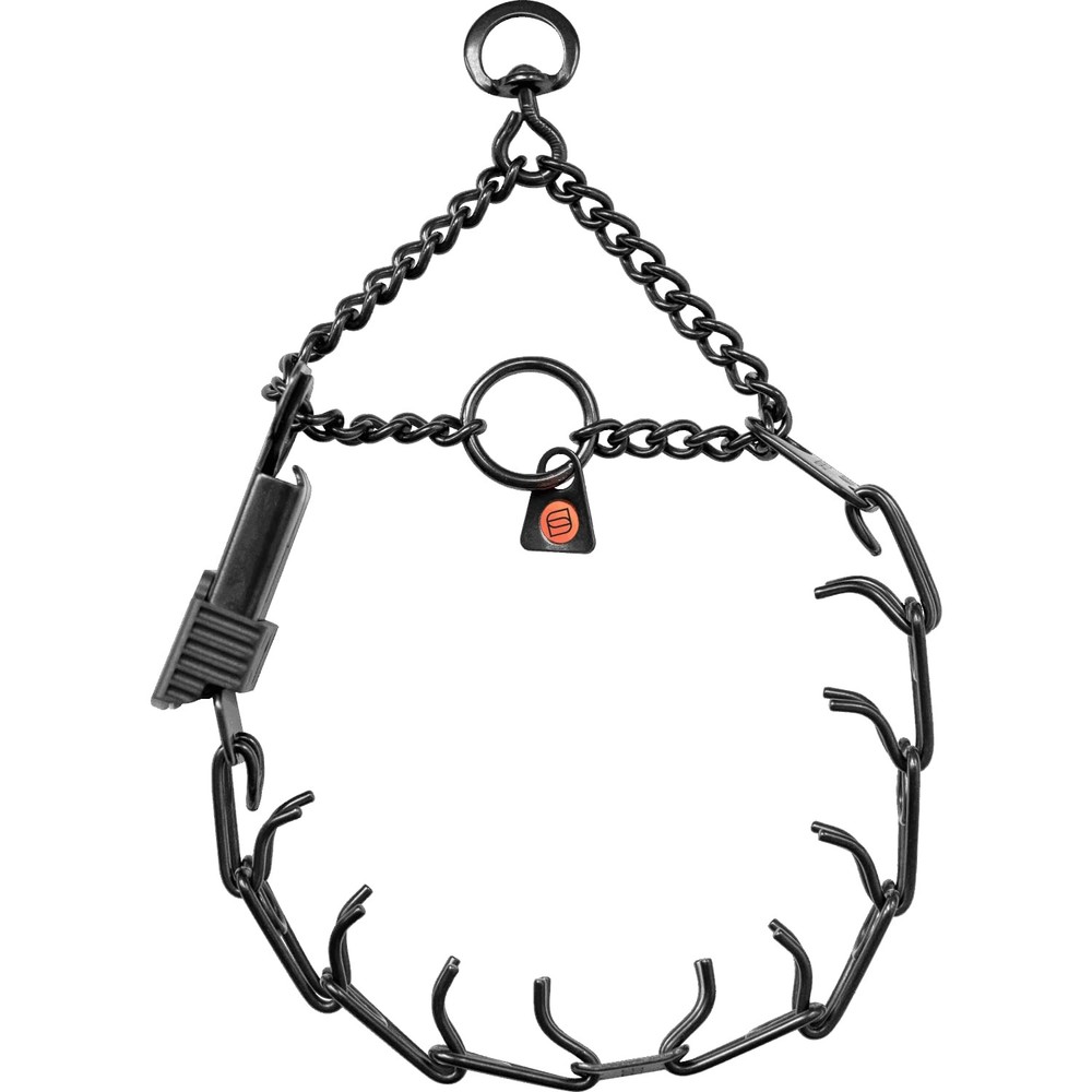 Prong Dog Collar with Quick Release Side Clicklock Made of Stainless Steel in...