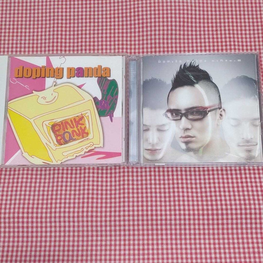 Free shipping   Beauty  DOPING PANDA CD 2 CD Set (With Obi)  PINK PaNK   MIRA
