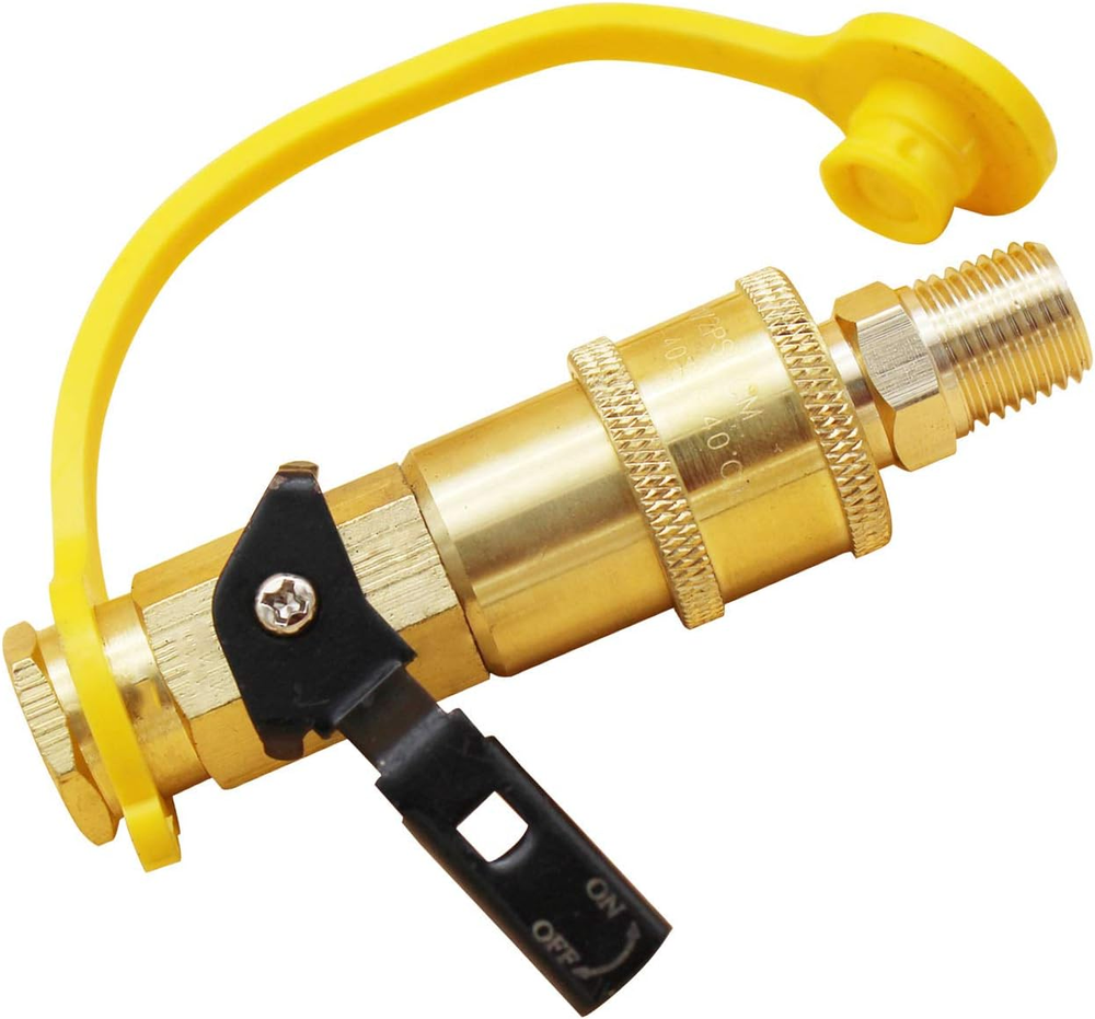 Propane & Natural Gas RV Extension Hose Quick Connect for Grill Stove CSA Certif