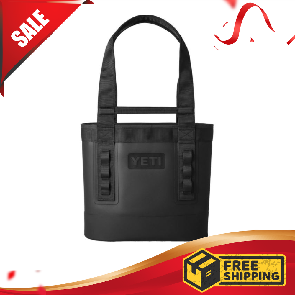 FASH SALE YETI Camino 20 Black Carryall Tote Bag