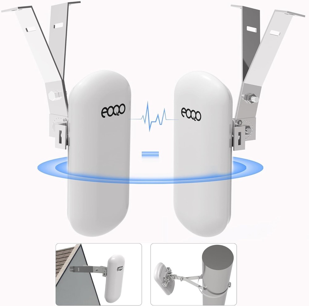 New Eoqo Point to Point Starlink WiFi Extender for Long-Range Outdoor Networks
