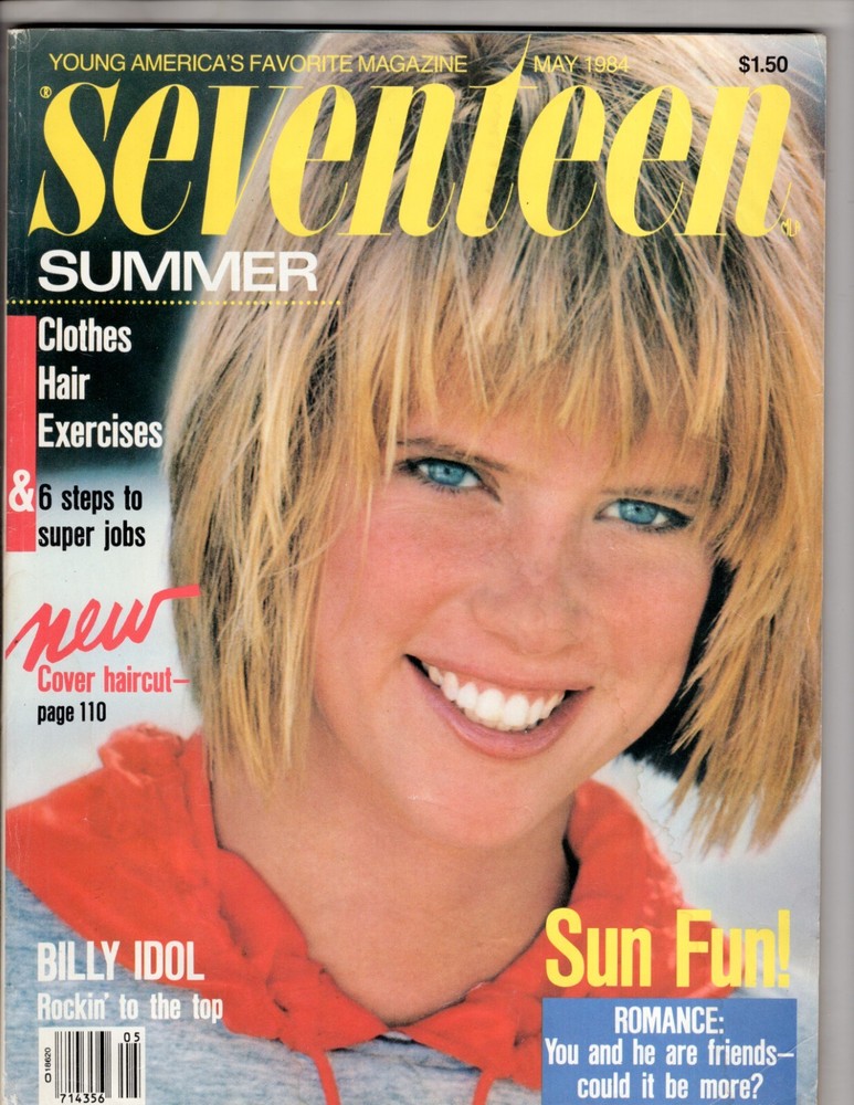 Seventeen Magazine May 1984 Vintage 1980s Fashion Style Justine Bateman