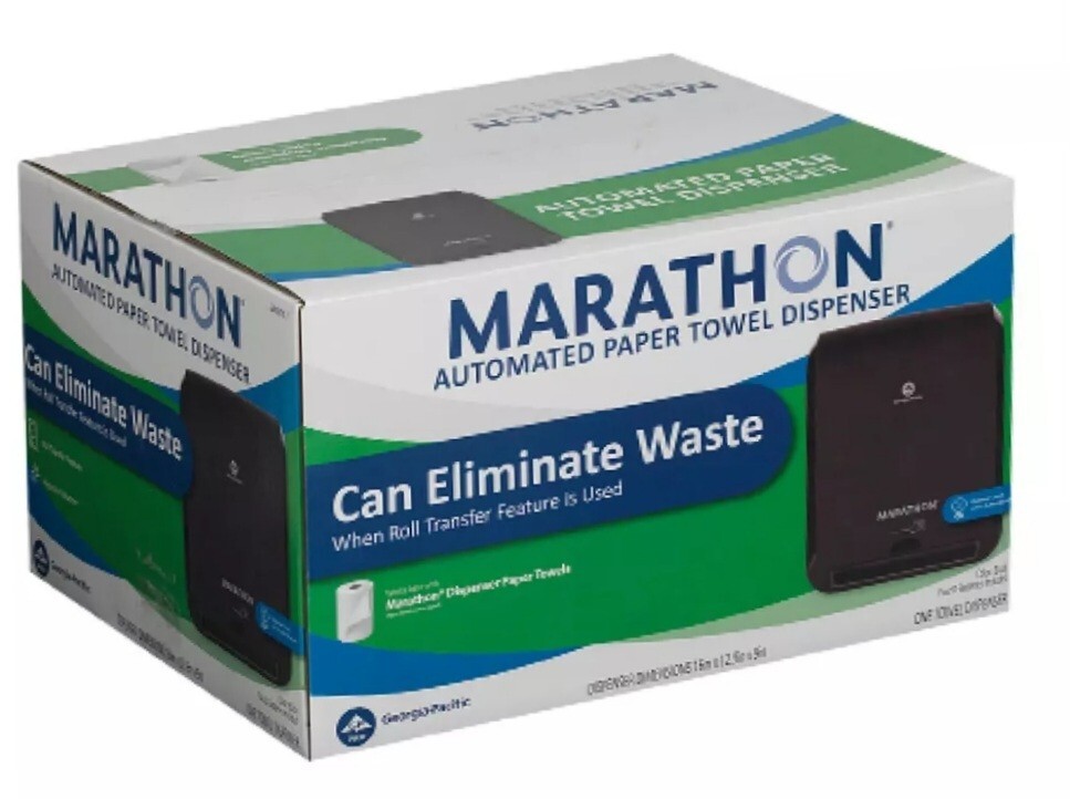 Marathon 1191756 Automated Paper Towel Dispenser - Black-image