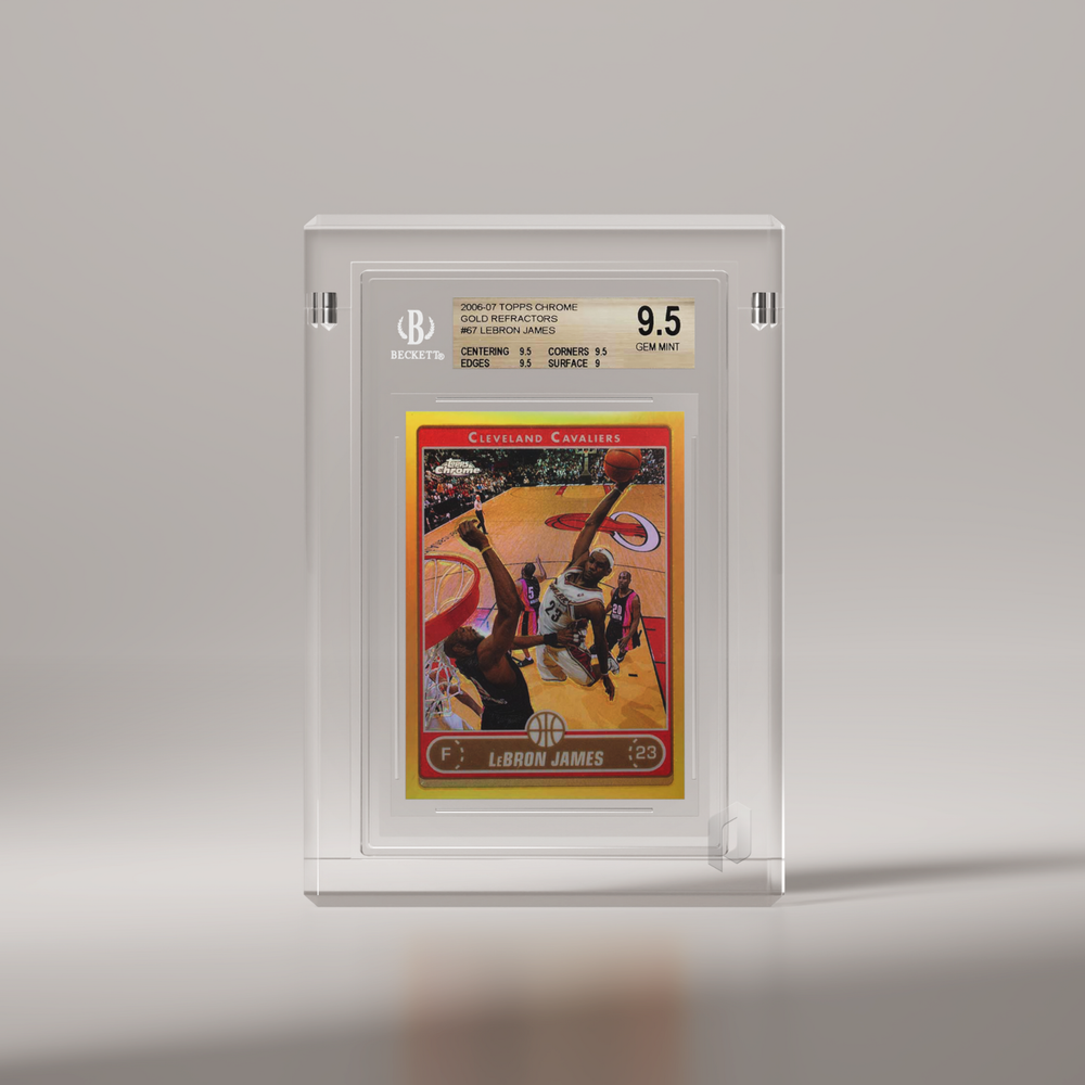 BGS ULTRA (Prism) Phantom Display Crystal Acrylic Graded TCG Card Case