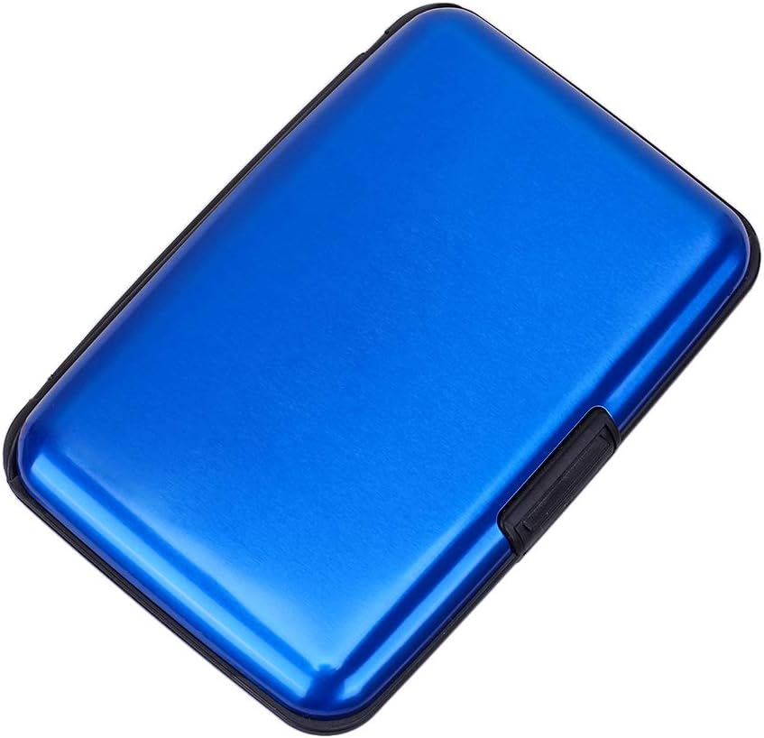 Mini RFID Aluminum Wallet Credit Cards Holder Business Card Case Metal ID Case f