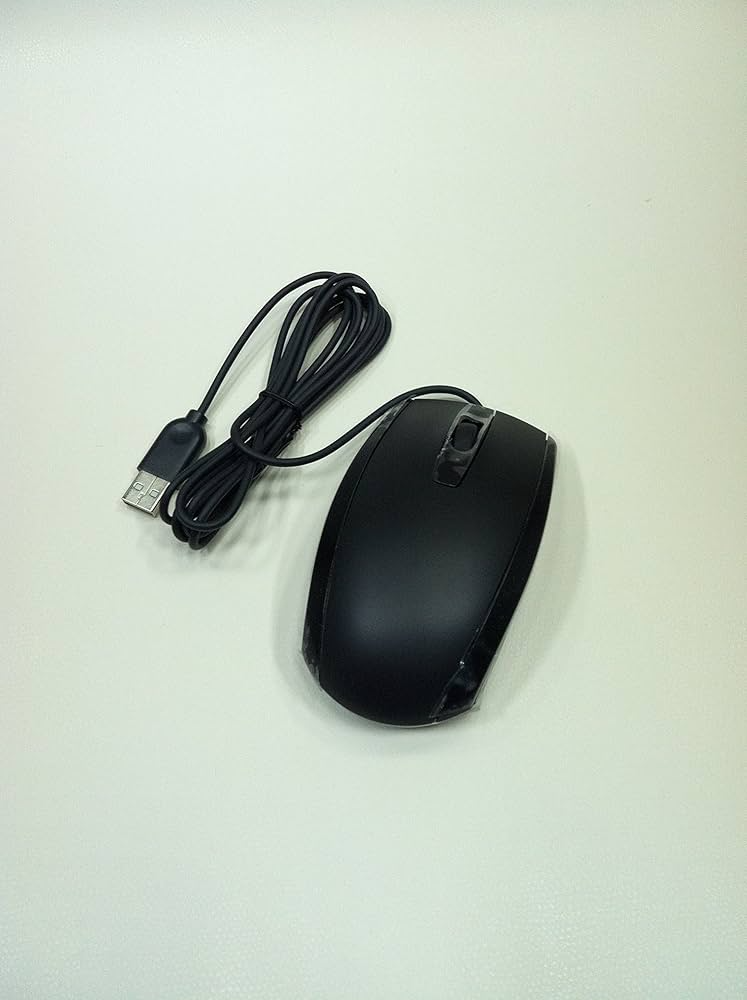 HP USB Optical Mouse 505062-001 for Precision and Comfort