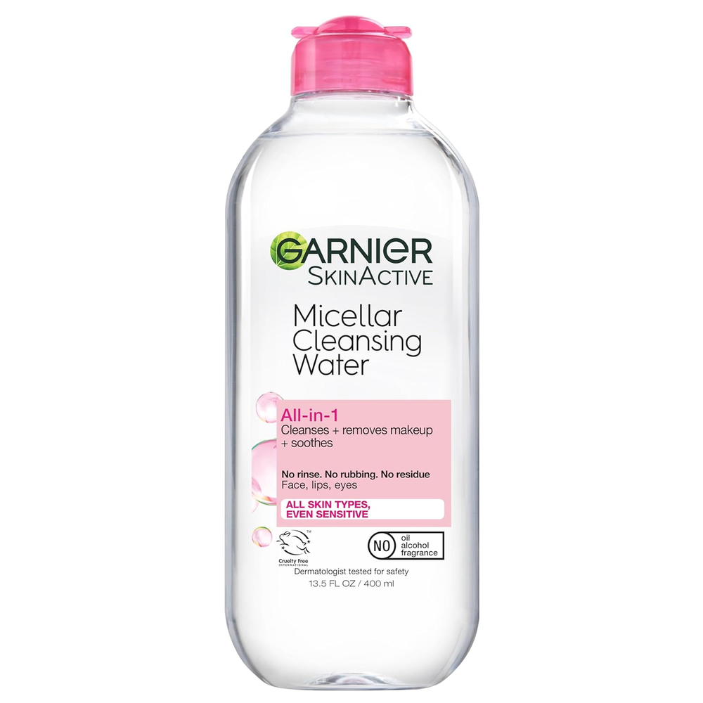 Micellar Water, Hydrating Facial Cleanser & Makeup Remover, Sensitive Skin