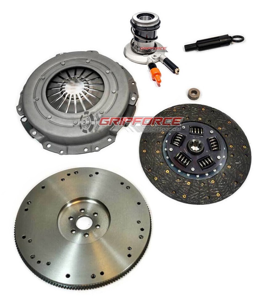 GF HD CLUTCH KIT + HD FLYWHEEL + SLAVE for 1988-1992 BRONCO F150 F250 F350 5.0L