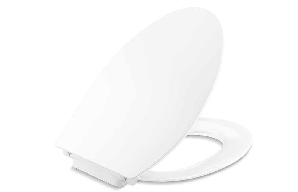 Kohler Carbyne Quiet Close Elongated Toilet Seat with Grip Tight Bumpers