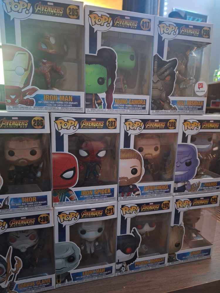 Funko Pop! Vinyl: Marvel Avengers - Infinity War Pop Lot