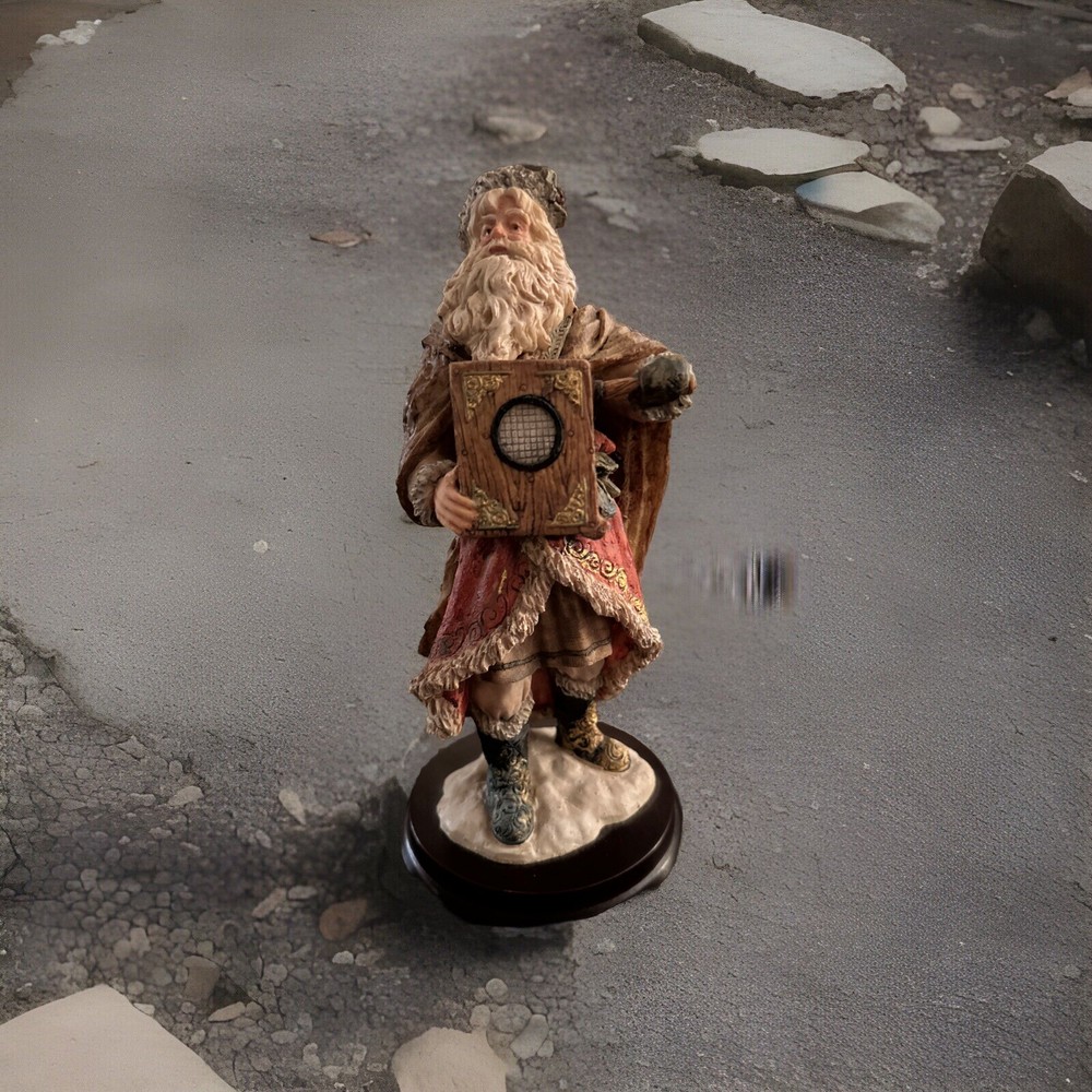 Vintage 1994 St Nicholas And Me Old World Santa Christmas Table Top Decoration