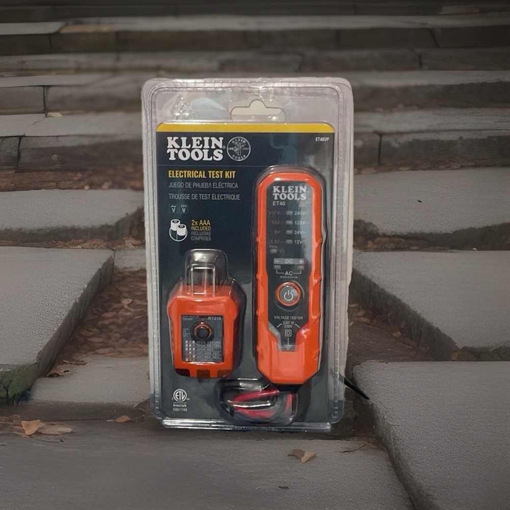 Klein Tools Digital AC DC Voltage and GFCI Receptacle Tester  -image