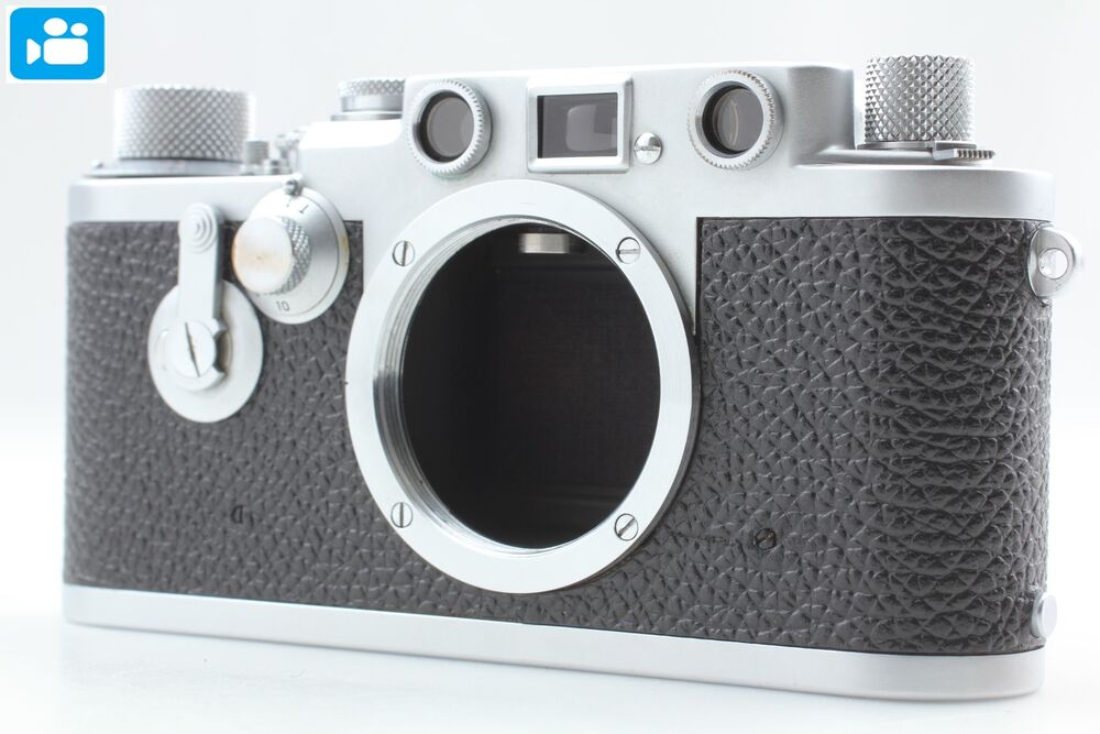 🎦👀[N MINT] Leica iiif 3f Red Dial Self Timer 35mm Film Rangefinder From JAPAN