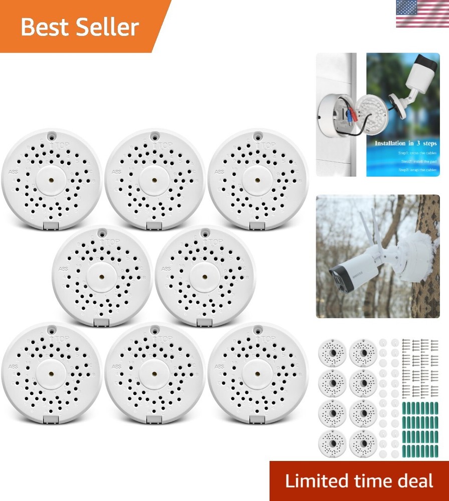 ABS New Security Camera Junction Box,Security Camera Bracket Outdoor,Plastic ...