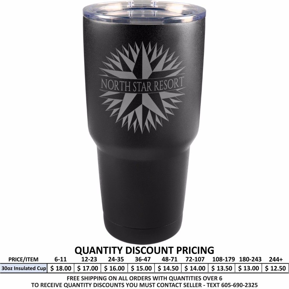 Custom Black Coated Yeti-Style Travel Mug with Logo or Design-image