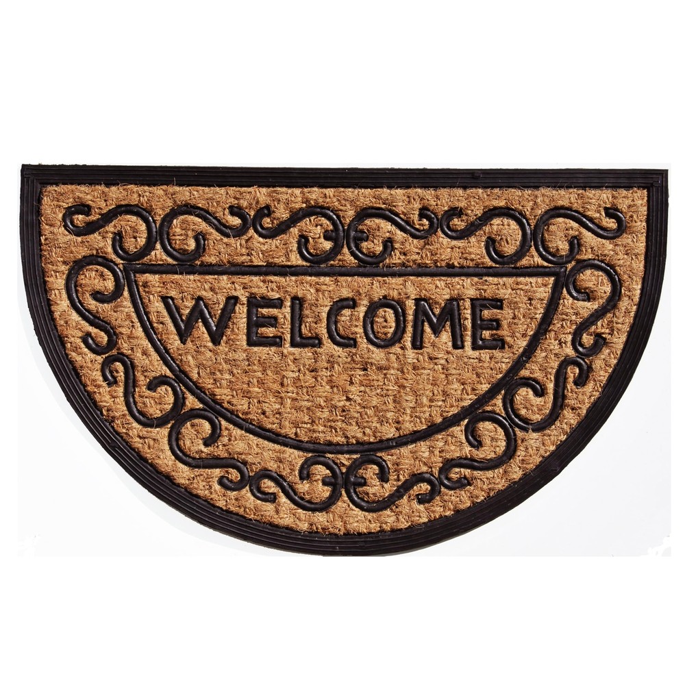 Nina 18x30 Coir Rubber Doormat Durable and Stylish Entry Mat