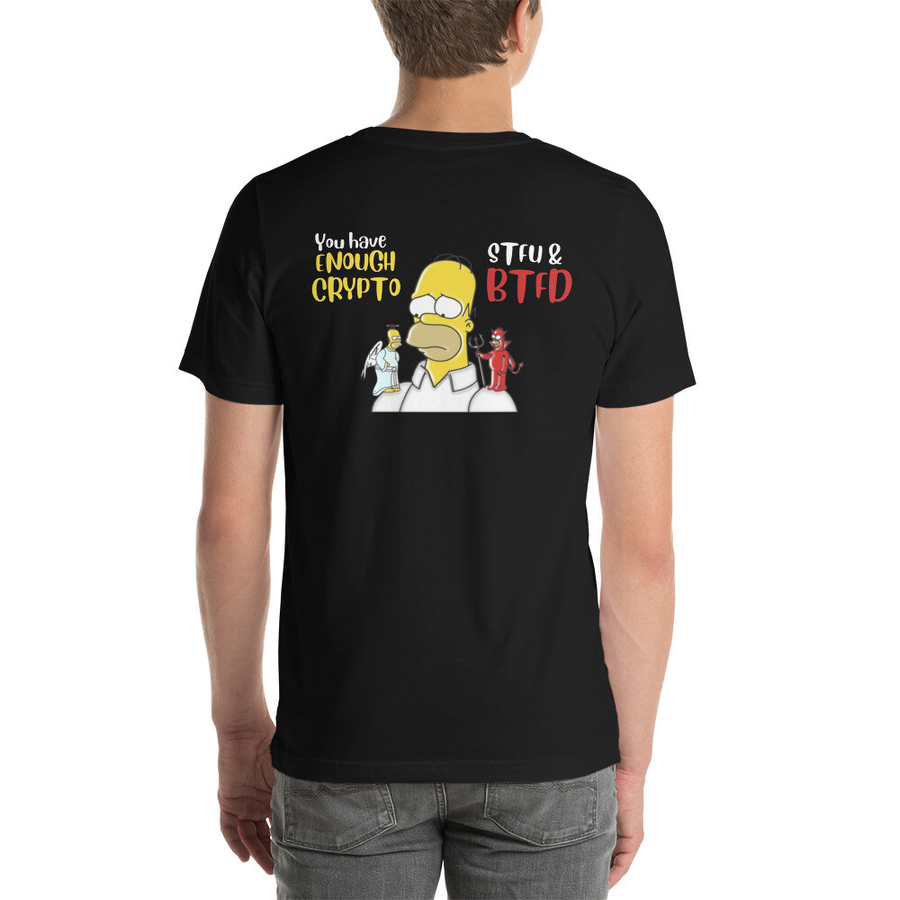 Crypto Meme Unisex t-shirt cryptocurrency shirt-image