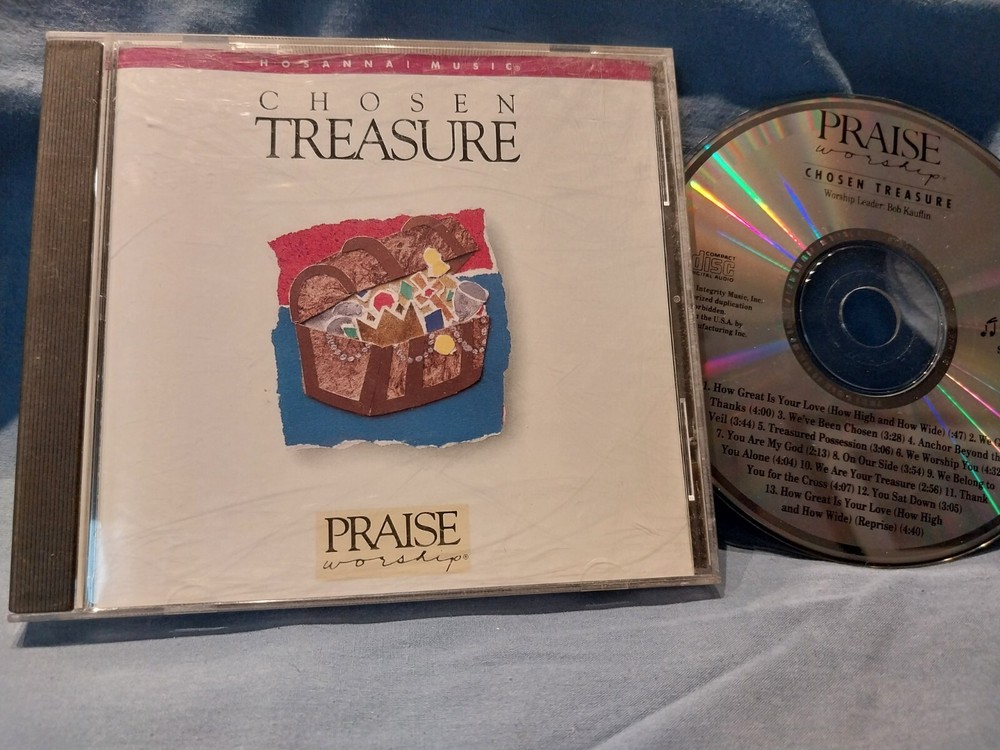 CHOSEN TREASURE - 1992 Praise & Worship CD, Hosanna Music, Bob Kauflin