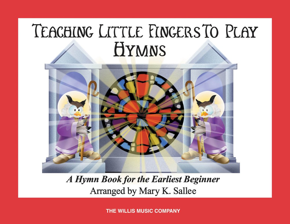Hymns Teaching Little Fingers to Play Piano Beginner Kids Christian Music Book